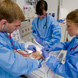 Students in the Center for Human Simulation and Patient Safety small thumbnail