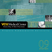 Graphic of 2009 annual report cover