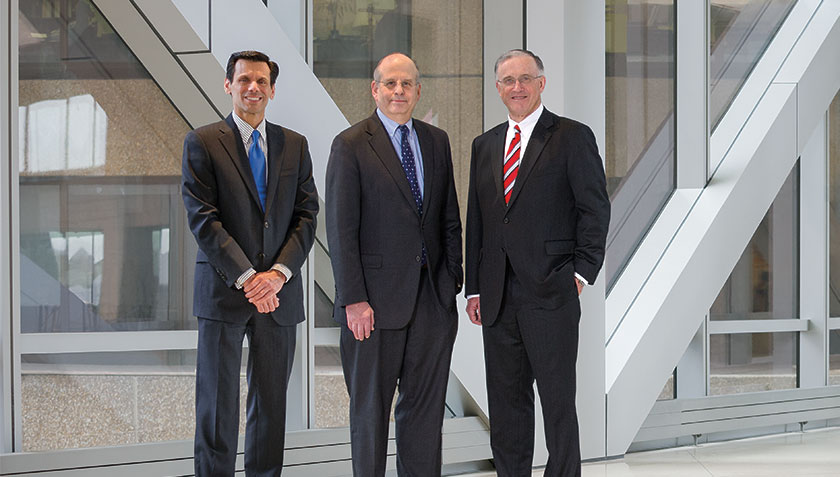 Michael Rao, Ph.D., Jerome F. Strauss III, M.D., Ph.D., and John F. Duval