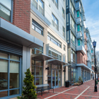 Exterior of West Grace Street Student Housing – North, home to Globe