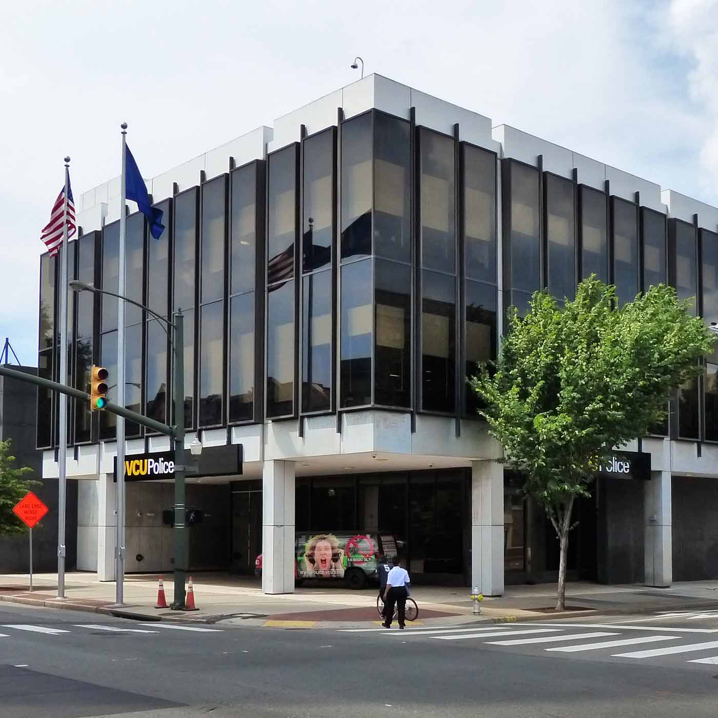 Exterior view of the VCU Police headquarters